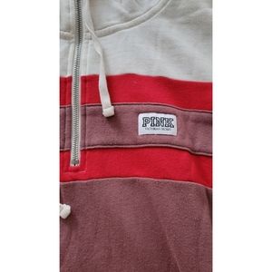 Pink pullover hoodie